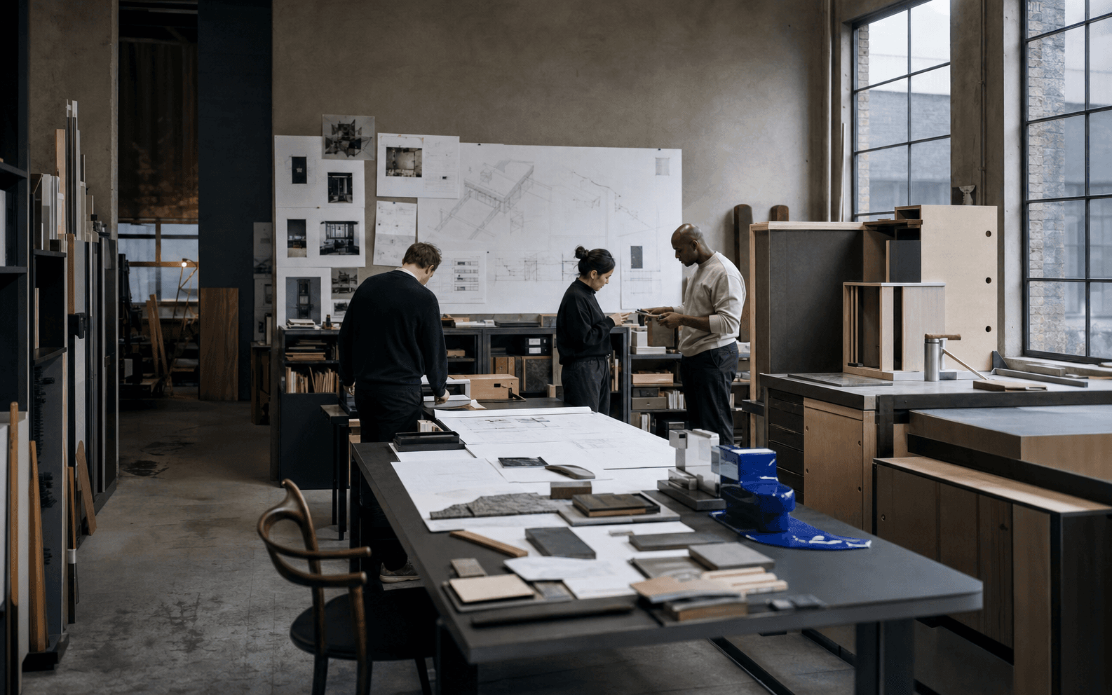 VOGH showroom en materialenbibliotheek in Antwerpen